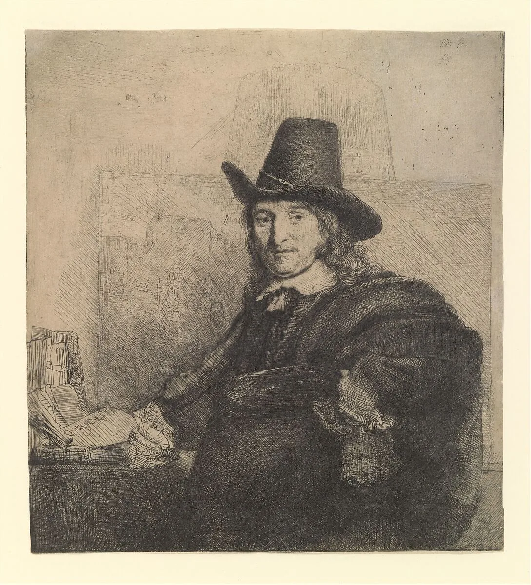 Jan Asselijn, Painter (Krabbetje) — Rembrandt (Rembrandt van Rijn)