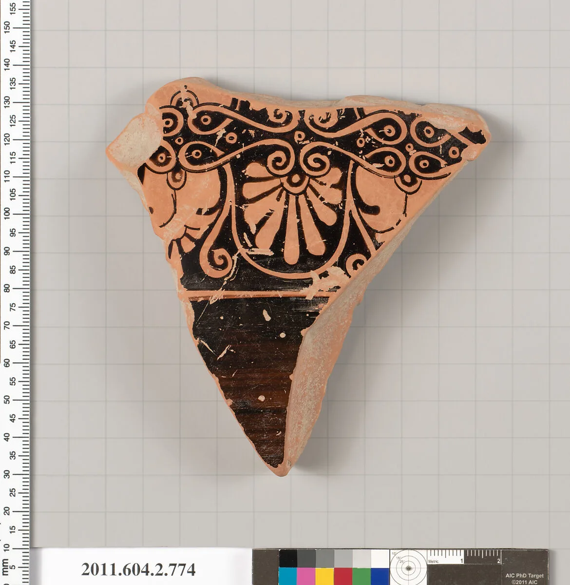 Terracotta fragment of a calyx-krater (bowl for mixing wine and water) — Unknown