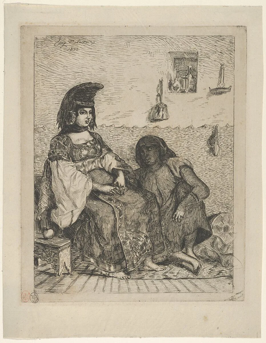 A Jewish Bride in Tangier — Eugène Delacroix