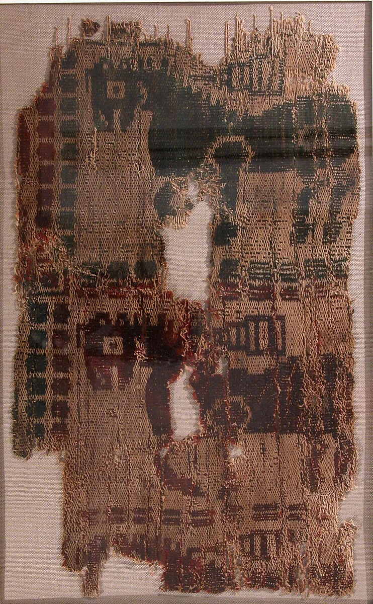 Textile Fragment with Horses — Unknown