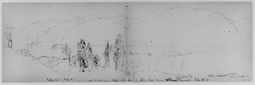 Fishkill Mountain, 1871 (from Sketchbook)