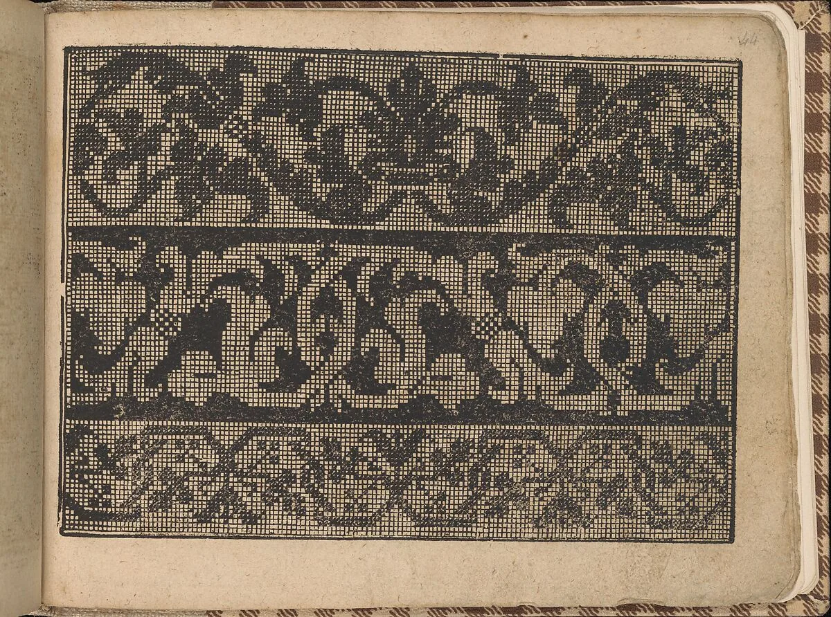 New Künstlichs Modelbuch (Page 44 recto) — Bernhard Jobin