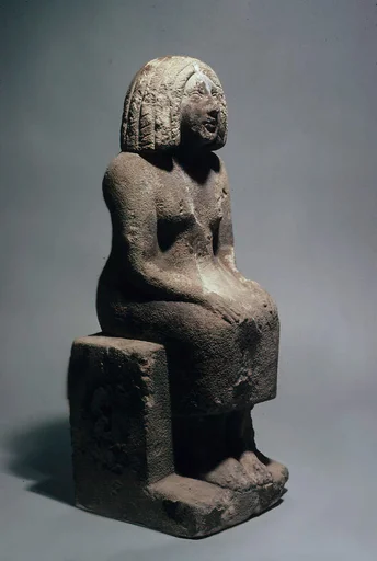 Seated woman