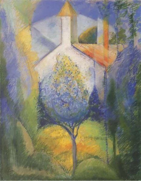 The Country Church — Joseph Stella