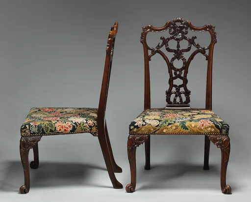 Side chair (one of a pair)