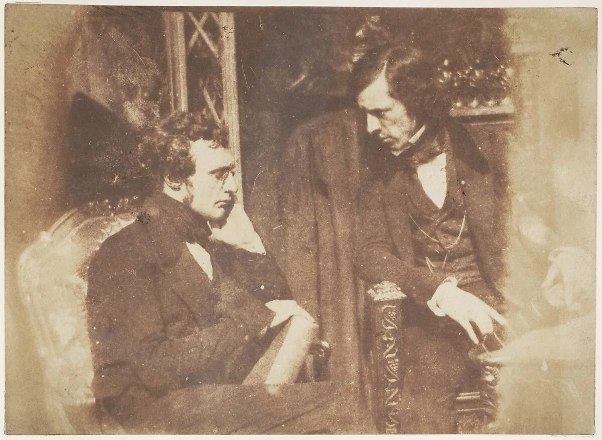 George Gilfillan and Samuel Brown — David Octavius Hill|Robert Adamson|Hill and Adamson
