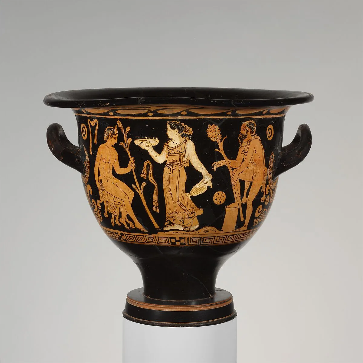 Terracotta bell-krater (mixing bowl) — Unknown
