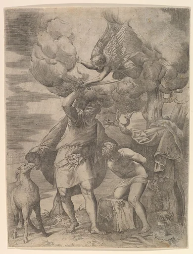 The Angel Staying the Arm of Abraham