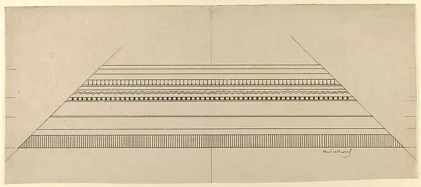 Stag and Flower Pattern Frame — Théodore Roussel