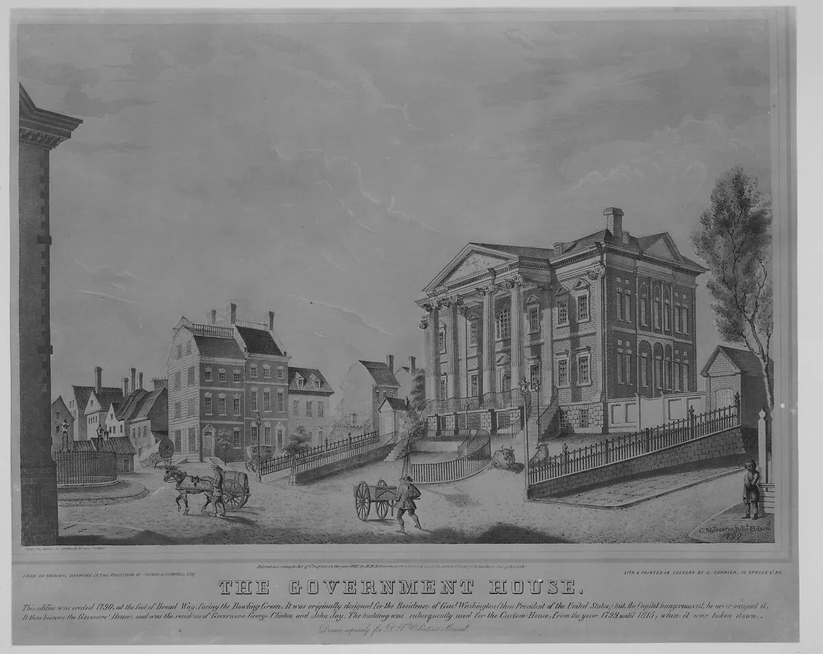 The Government House, New York — Charles Currier|Charles Cotton Milbourne|W. J. Condit|Henry R. Robinson