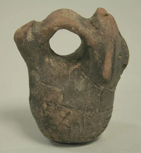 Blind Spout Incised Vessel