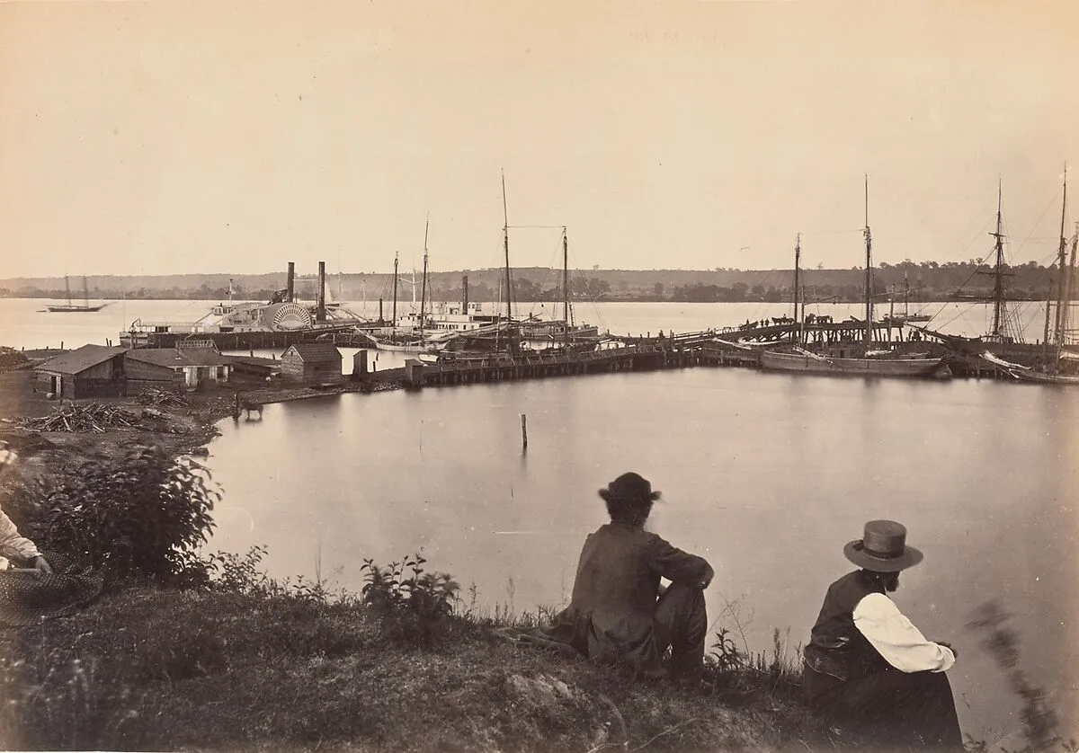 Government Coal Wharf, Alexandria, Virginia — Andrew Joseph Russell
