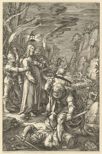 The Betrayal of Christ, from "The Passion of Christ"
