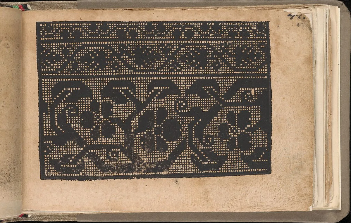 Schön newes Modelbuch (Page 47r) — Sigismundus Latomus