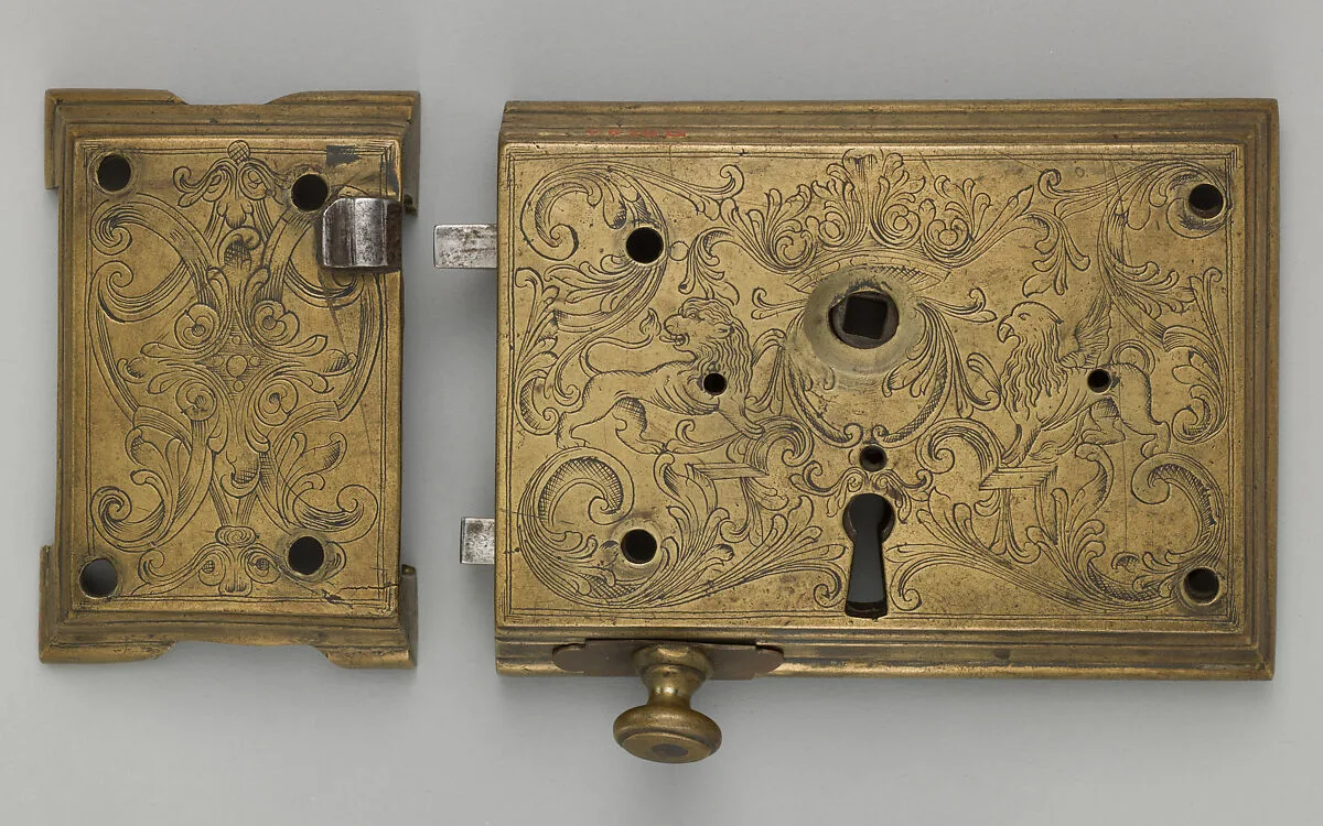 Lock and keeper — Unknown