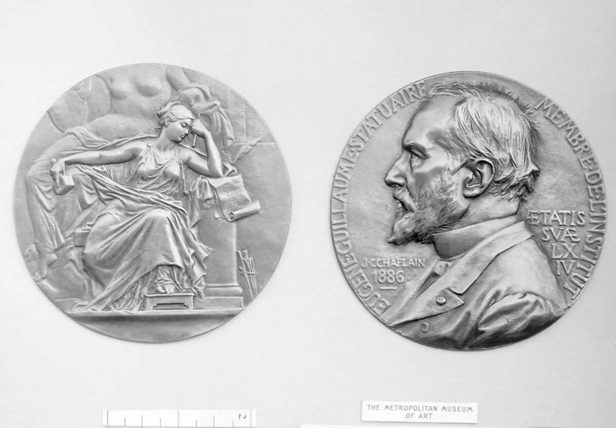 In honor of the sculptor, Eugene Guillaume — Jules-Clément Chaplain