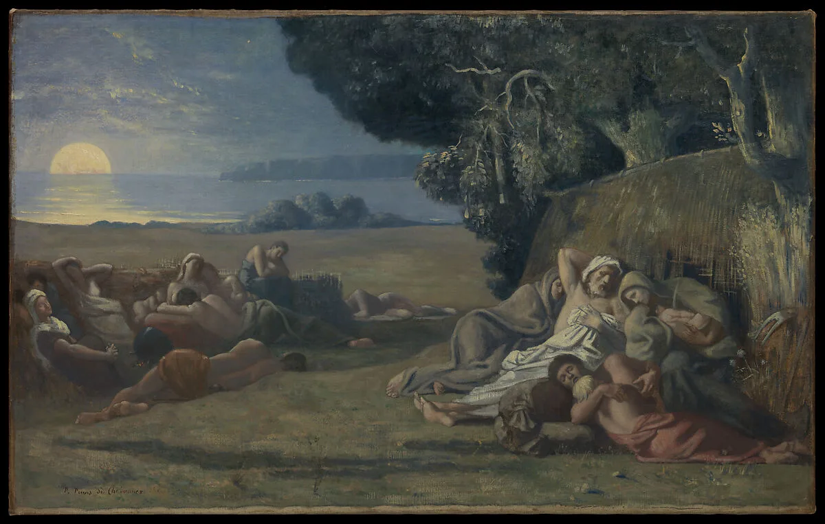 Sleep — Pierre Puvis de Chavannes