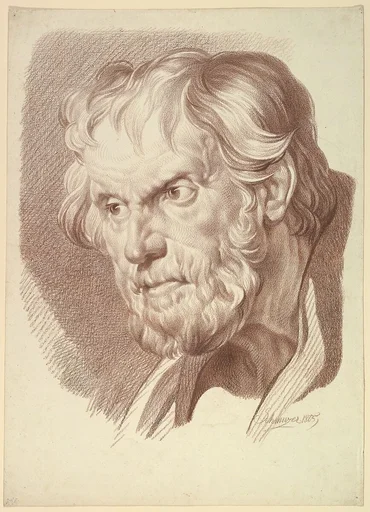 Head of Bearded Old Man