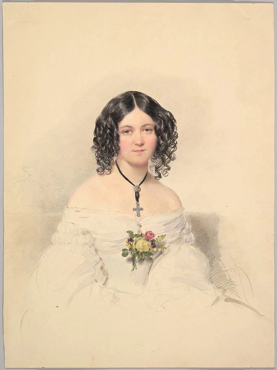Countess Hélène Esterházy, née Countess Bezobrazov — Moritz Michael Daffinger