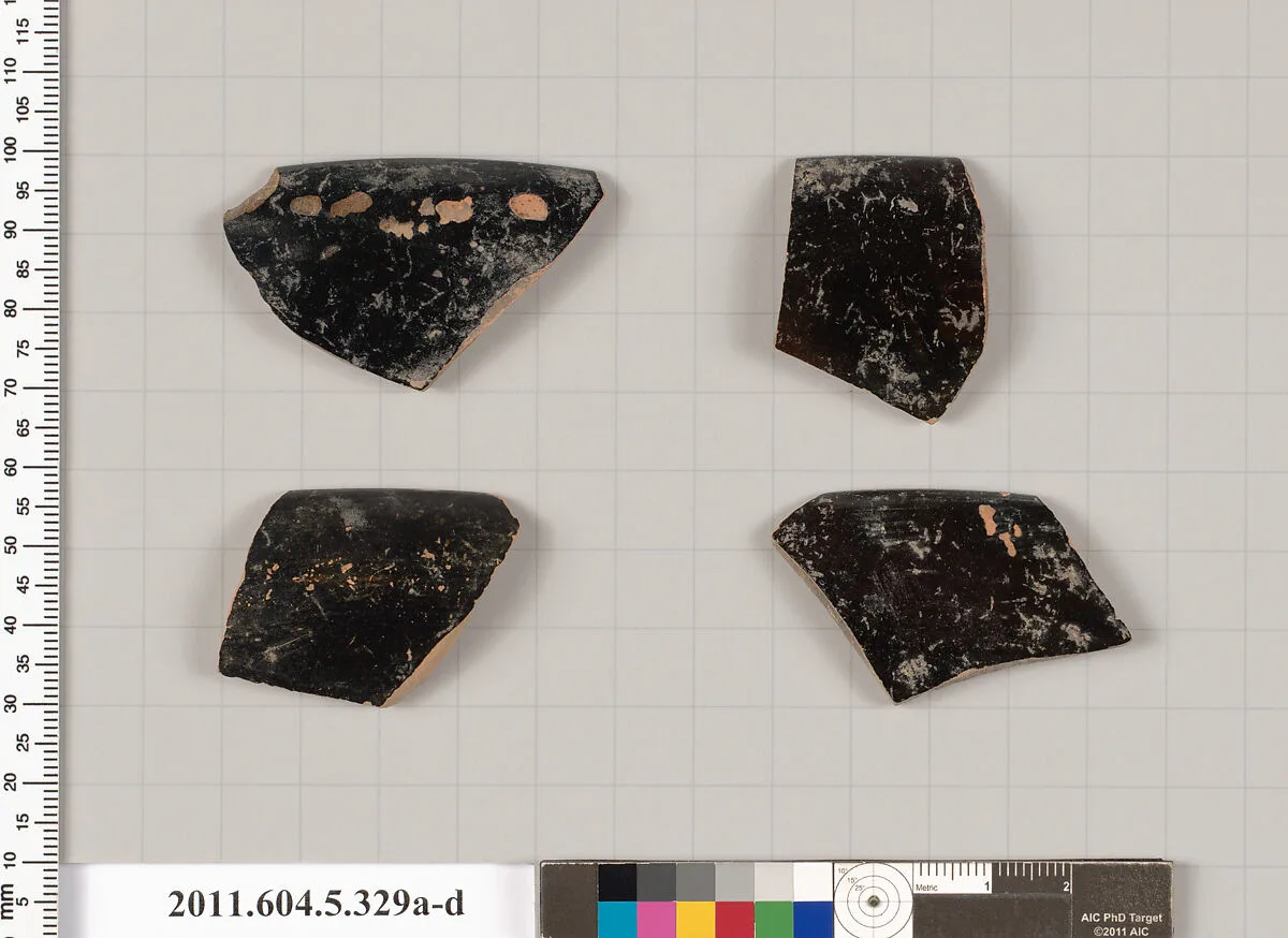 Terracotta rim fragments of kylikes (drinking cups) — Unknown