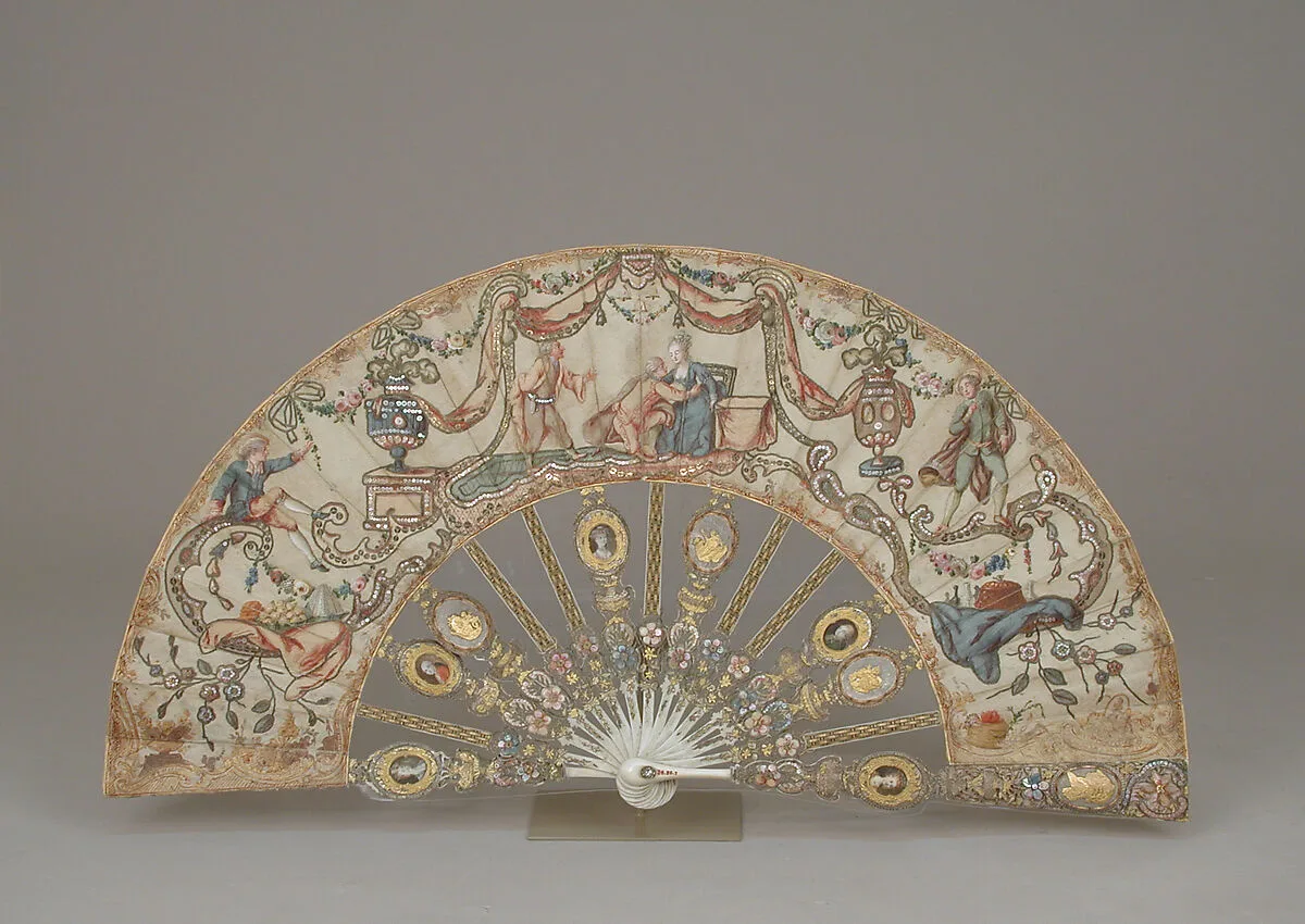 Folding fan — Unknown