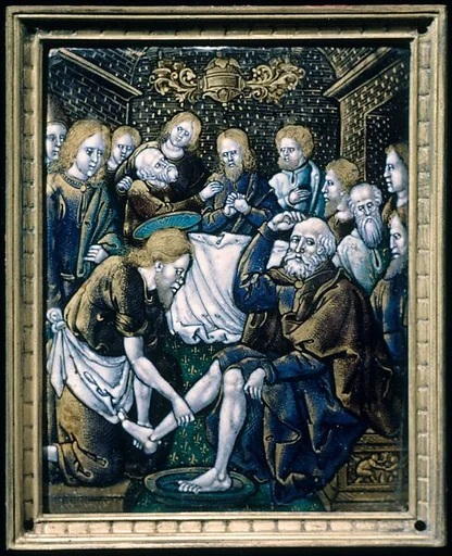 Christ Washing the Feet of Saint Peter (one of a series)