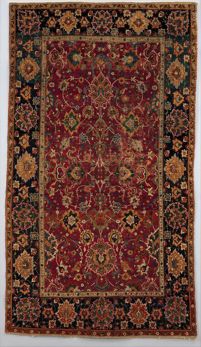 "Floral and Cloudband" Carpet — Unknown