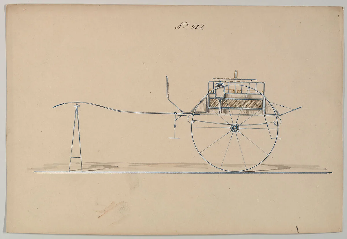 Design for Dos-a-Dos, no. 928 — Brewster & Co.