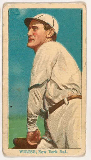 George "Hooks" Wiltse, New York, from Coupon Cigarettes Baseball Issue, 1914-1916