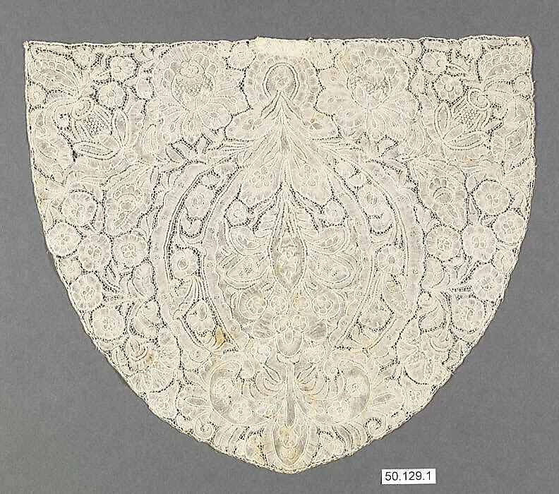 Cap crown and lappet — Unknown