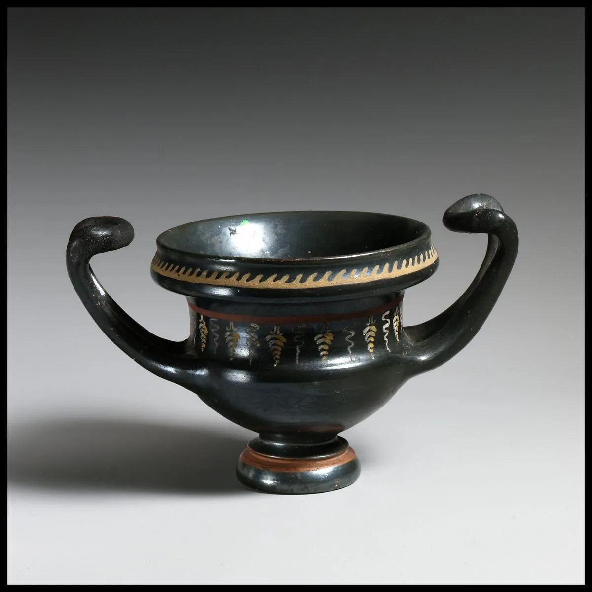 Terracotta cup-skyphos (drinking cup) — Unknown