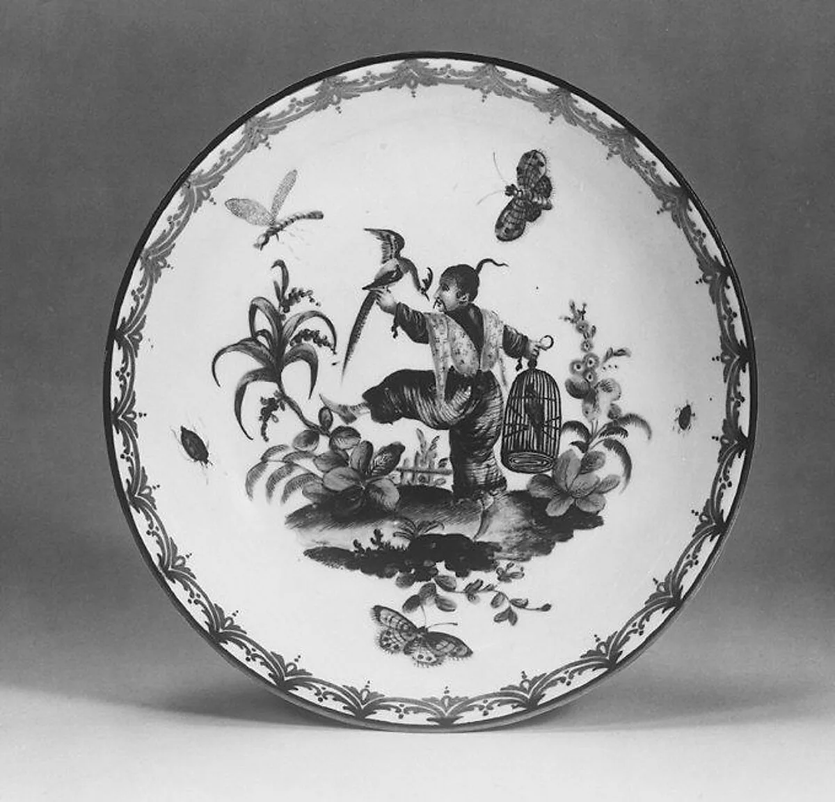 Cup and saucer — Frankenthal Porcelain Manufactory|Karl Theodor period