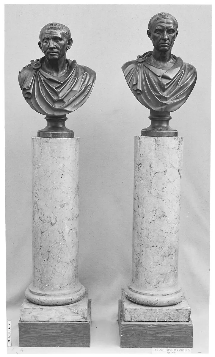 Coulmn for display of Roman Emperor bust — Unknown