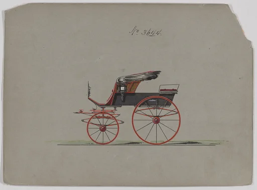 Design for Stanhope Phaeton, no. 3644