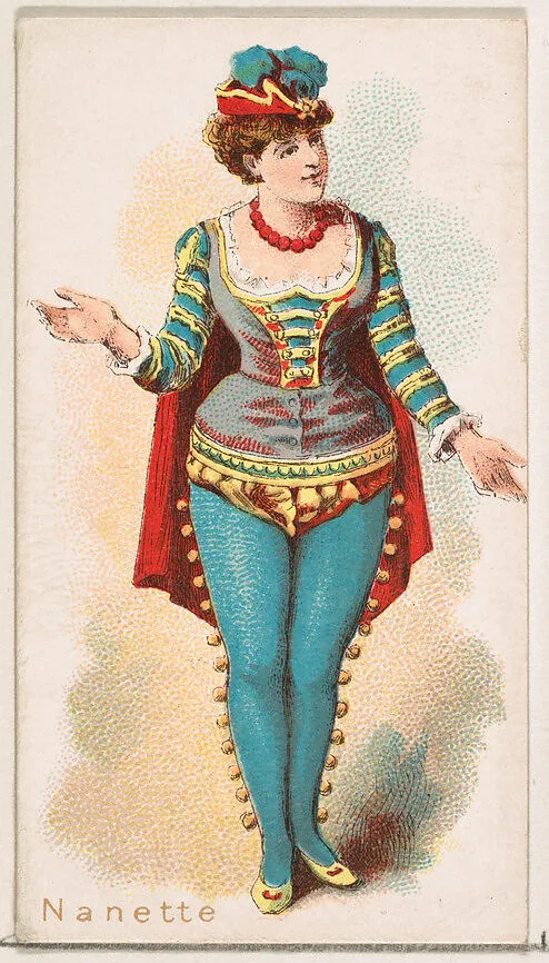 Nanette, from the Ballet Queens series (N182) issued by Wm. S. Kimball & Co. — William S. Kimball & Company