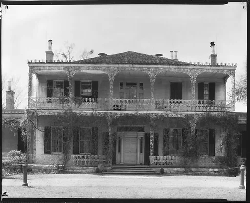 [Elmcourt Ante-bellum House, Natchez, Mississippi]
