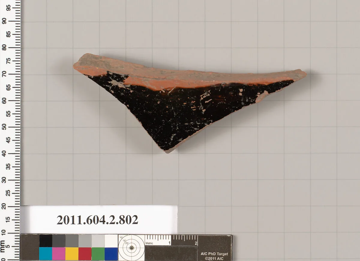 Terracotta fragment of a calyx-krater (bowl for mixing wine and water) — Unknown