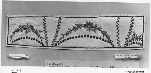 Pocket welt from a waistcoat