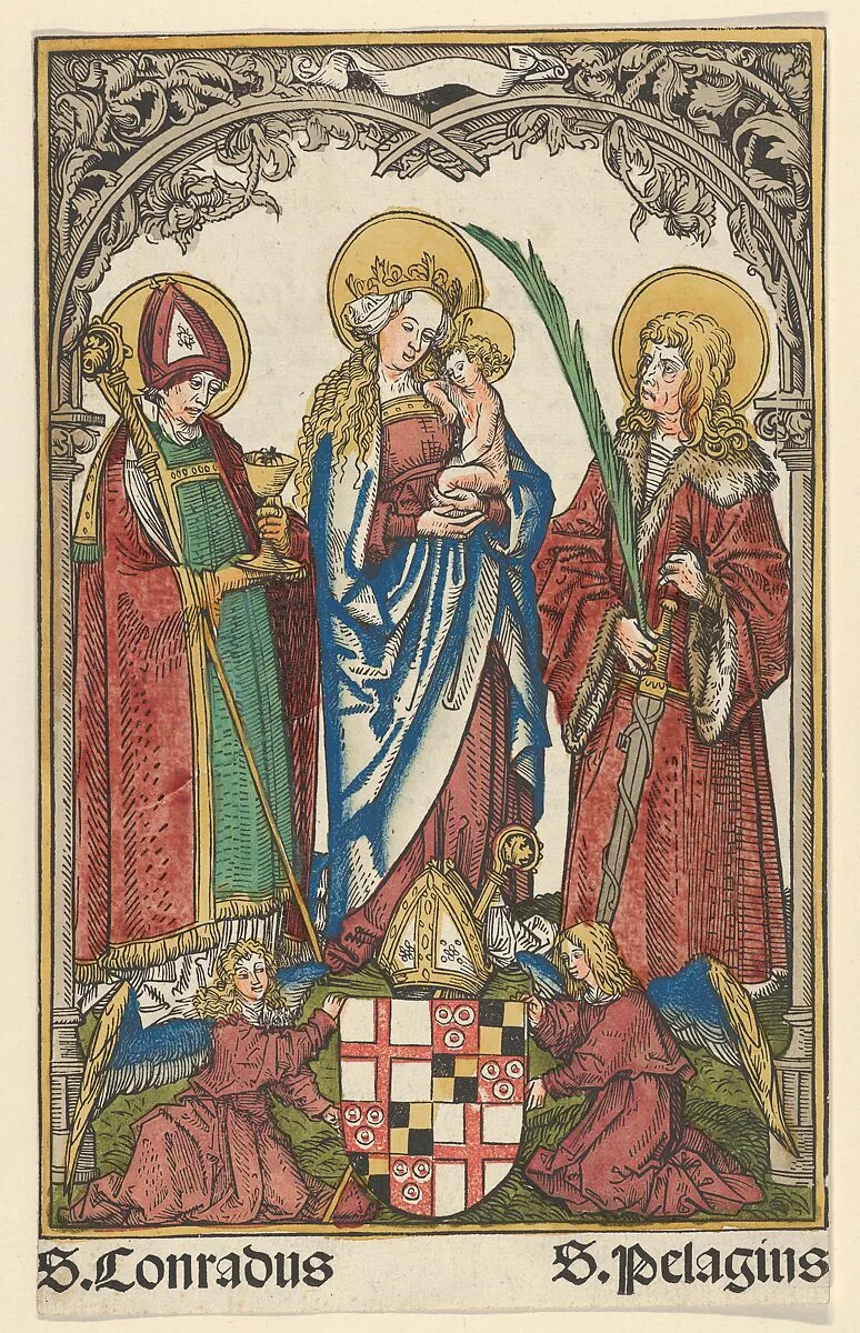Virgin and Child with the Patron Saints of Constance — Hans Burgkmair