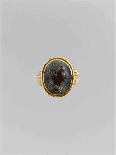 Bust of an African boy