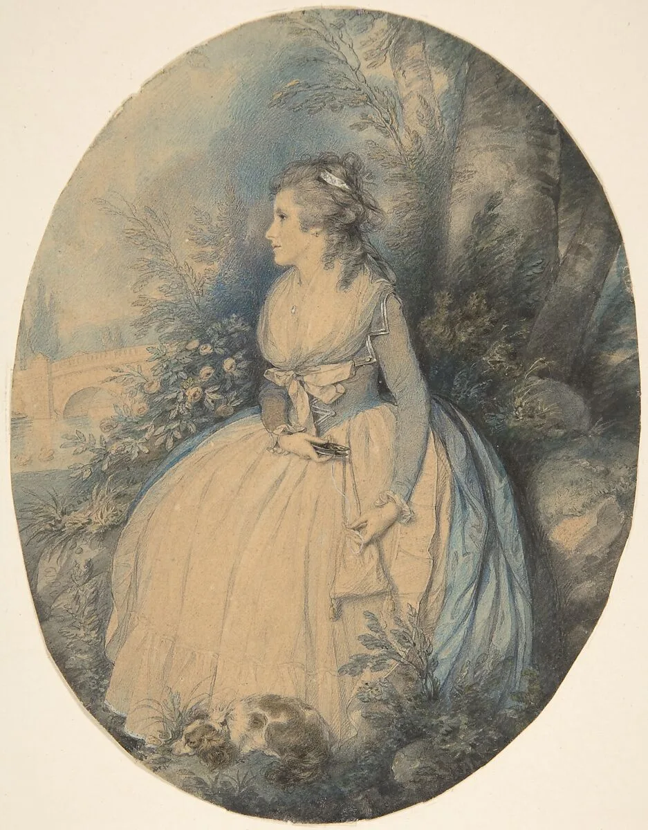 Mrs. Robinson as Perdita — Richard Cosway|Mary "Perdita" Robinson|William Shakespeare