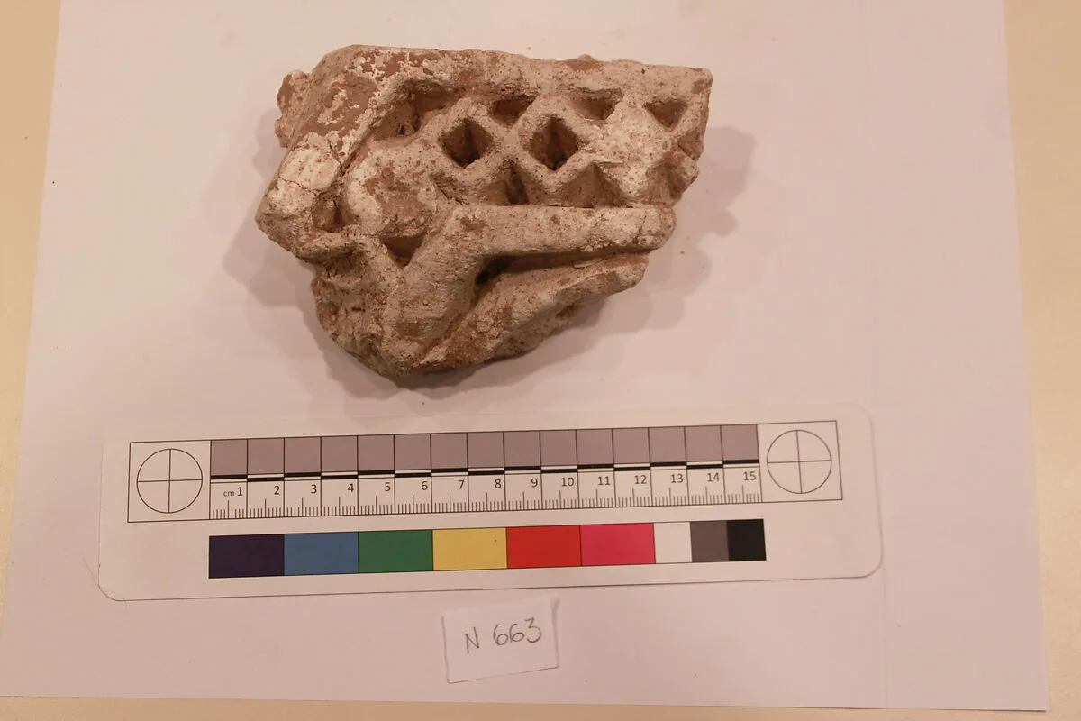 Stucco Fragment — Unknown