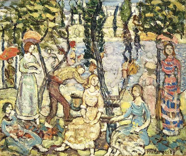 Group of Figures — Maurice Brazil Prendergast