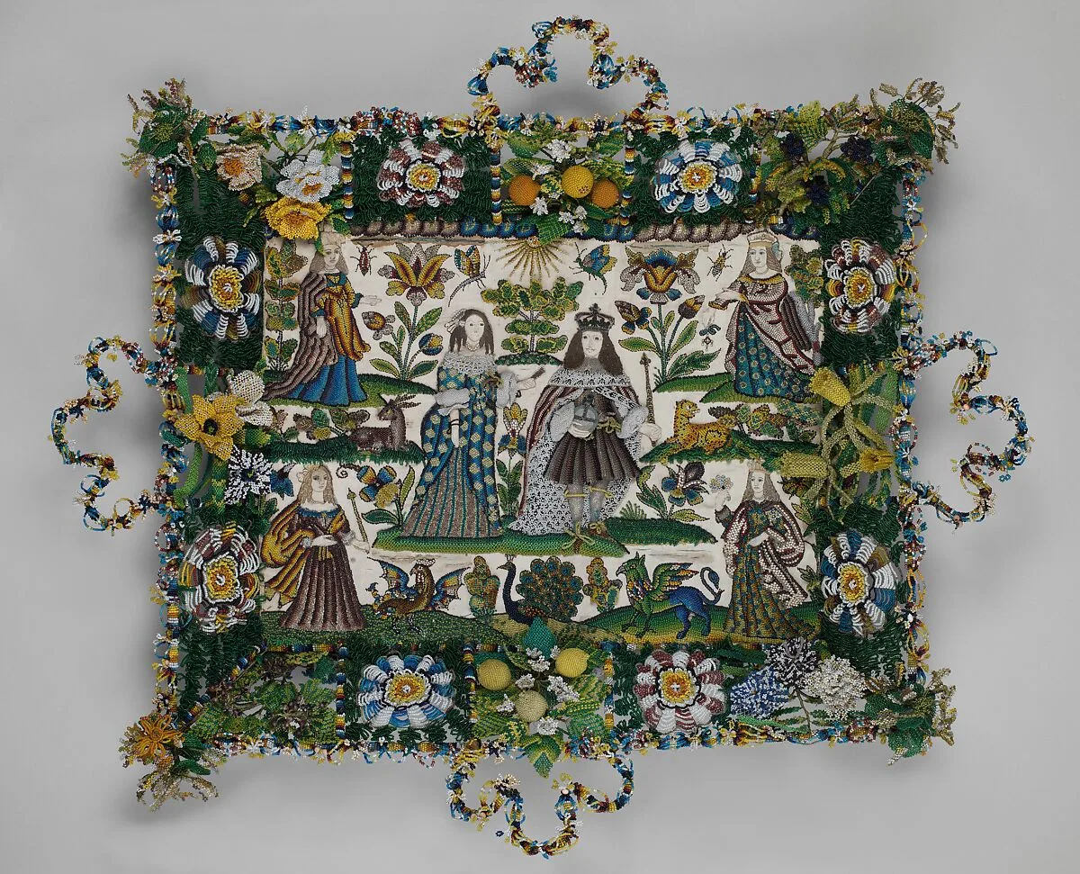 King Charles II and Catherine of Braganza with allegories of the four continents — Unknown