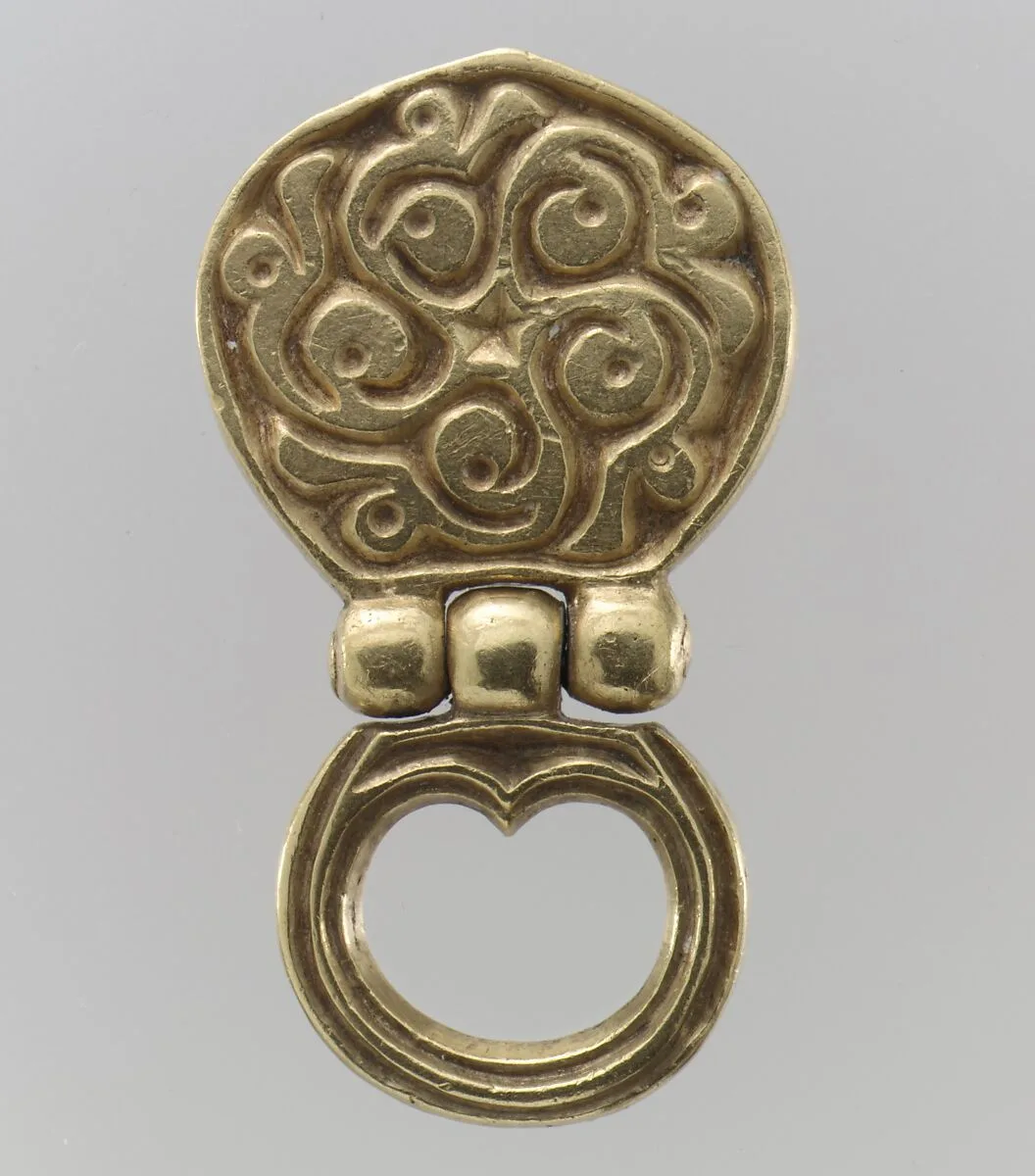 Gold Belt Mount with Loop — Unknown