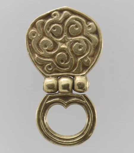 Gold Belt Mount with Loop