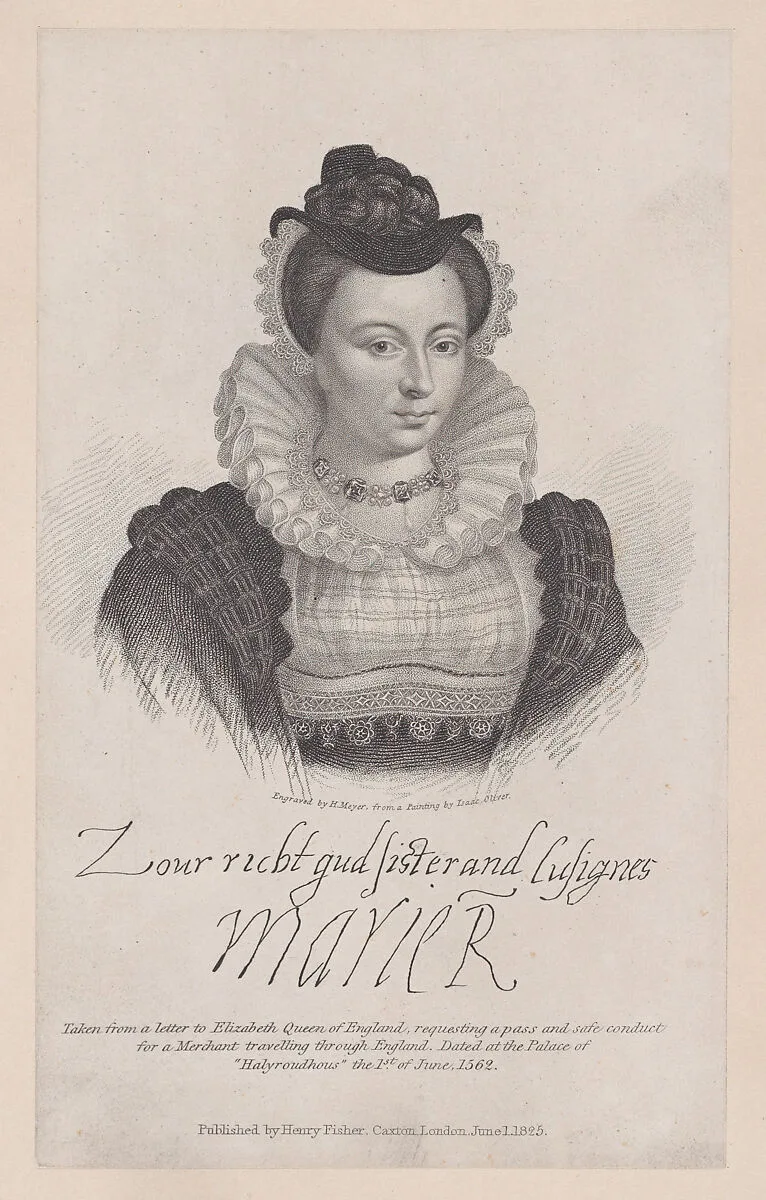 Mary, Queen of Scots — Mary, Queen of Scots|Isaac Oliver|Henry Meyer|Caxton Press