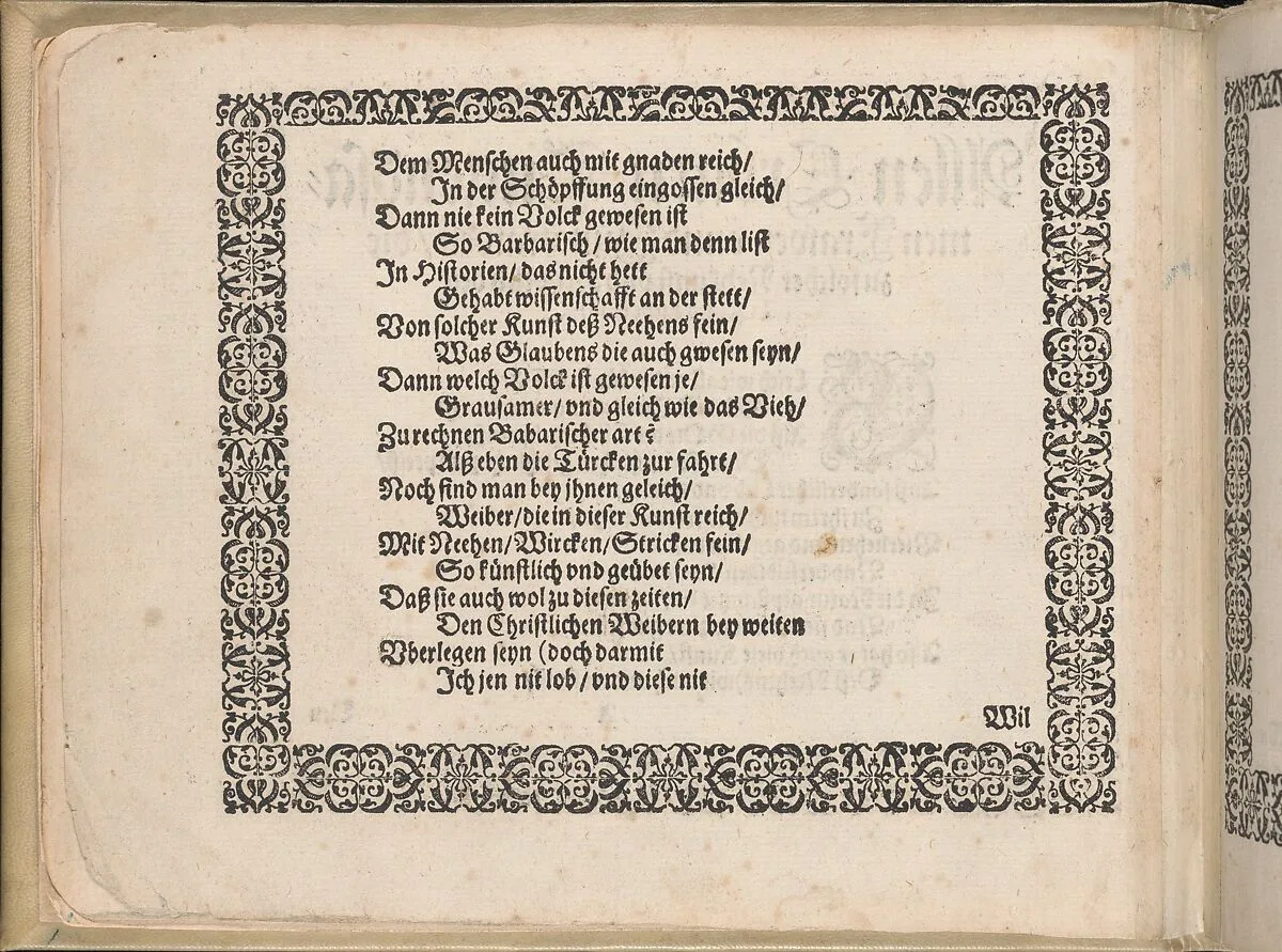 Schön Neues Modelbuch (Page 2 verso) — Johann Sibmacher|Balthasar Caymox