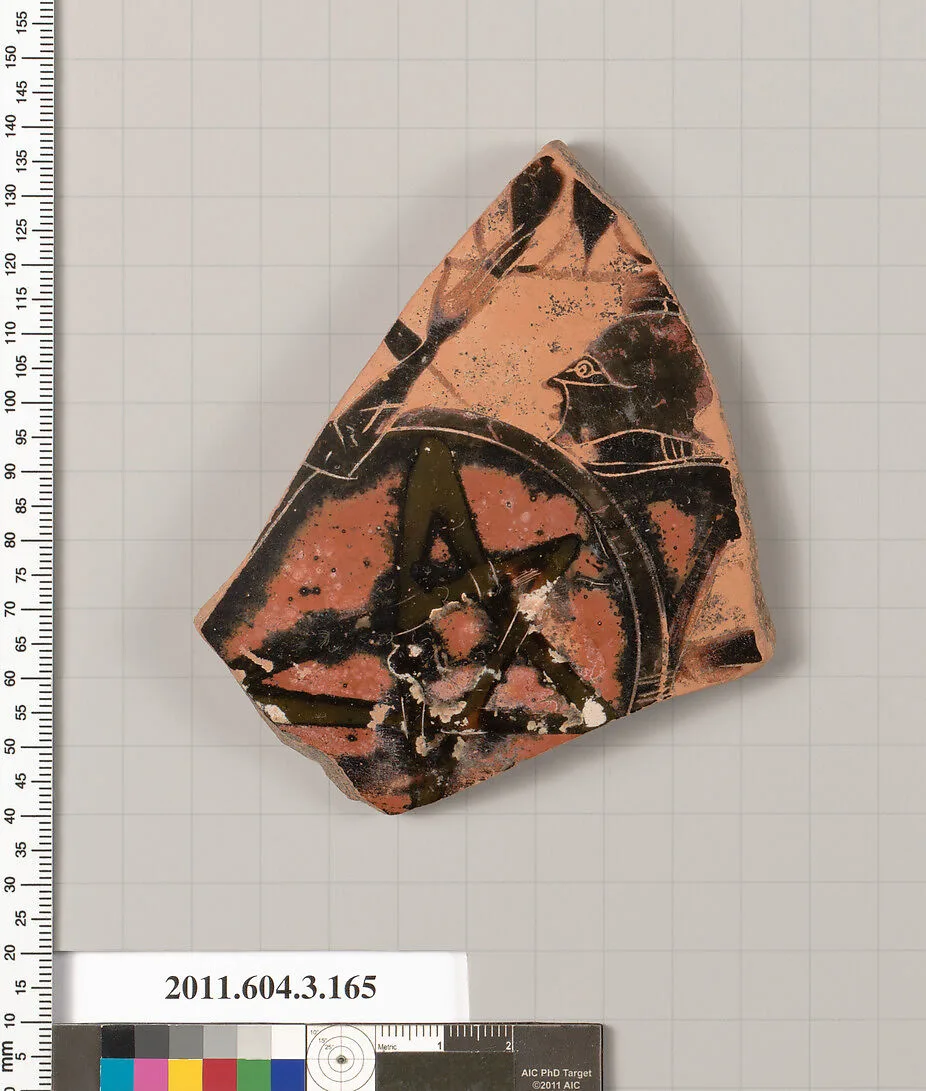 Terracotta fragment of an amphora (jar) — Unknown