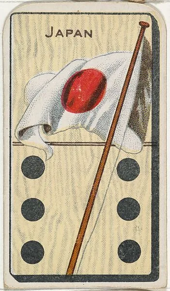 Japan, from the National Flag on Domino series (T177) issued by Kinney Brothers to promote Sweet Caporal Cigarettes — Kinney Brothers Tobacco Company